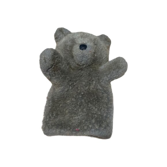 Vintage 1989 Dakin Brown Teddy Bear Hand Puppet - Picture 1 of 6